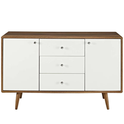 Transmit Sideboard, Wood, Natural Brown White 13562