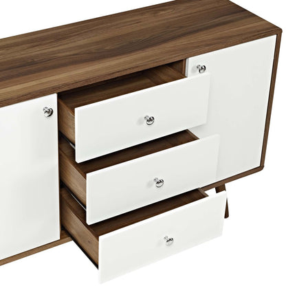 Transmit Sideboard, Wood, Natural Brown White 13562
