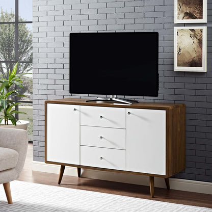Transmit Sideboard, Wood, Natural Brown White 13562
