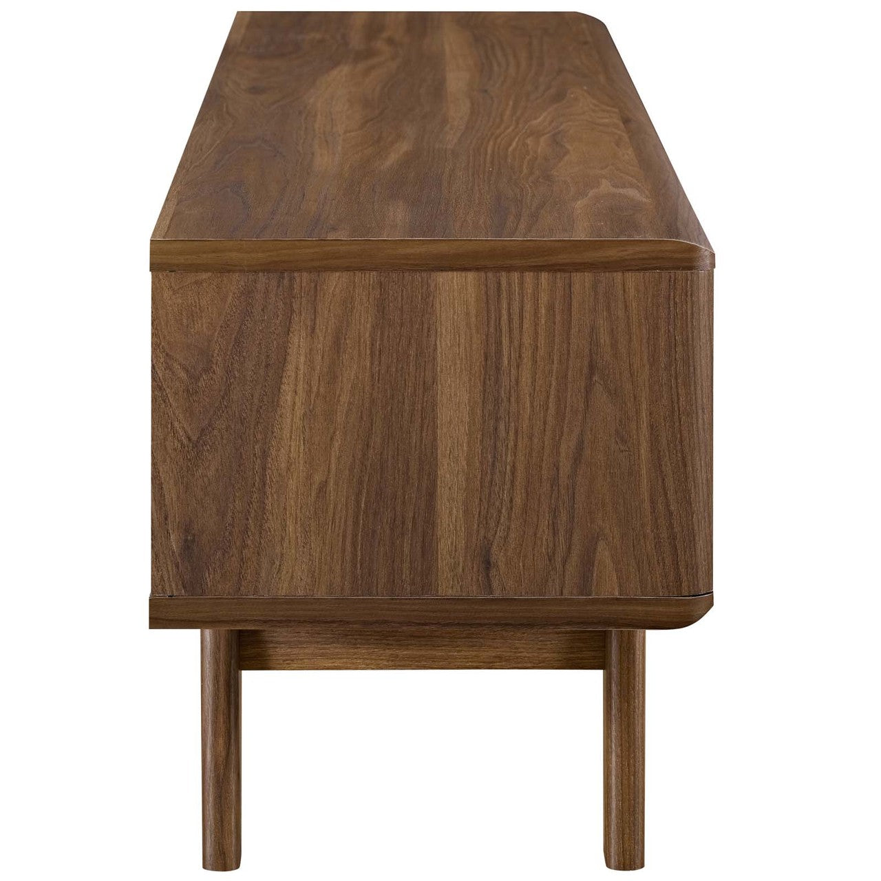 Envision 44 TV Stand, Wood, Natural Brown White 13573