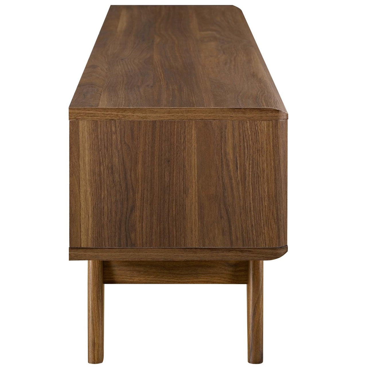 Envision 59 TV Stand, Wood, Natural Brown White 13575