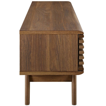 Render 59 TV Stand, Wood, Brown 13576