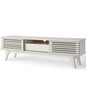 Render 59 TV Stand, Wood, White, 18126