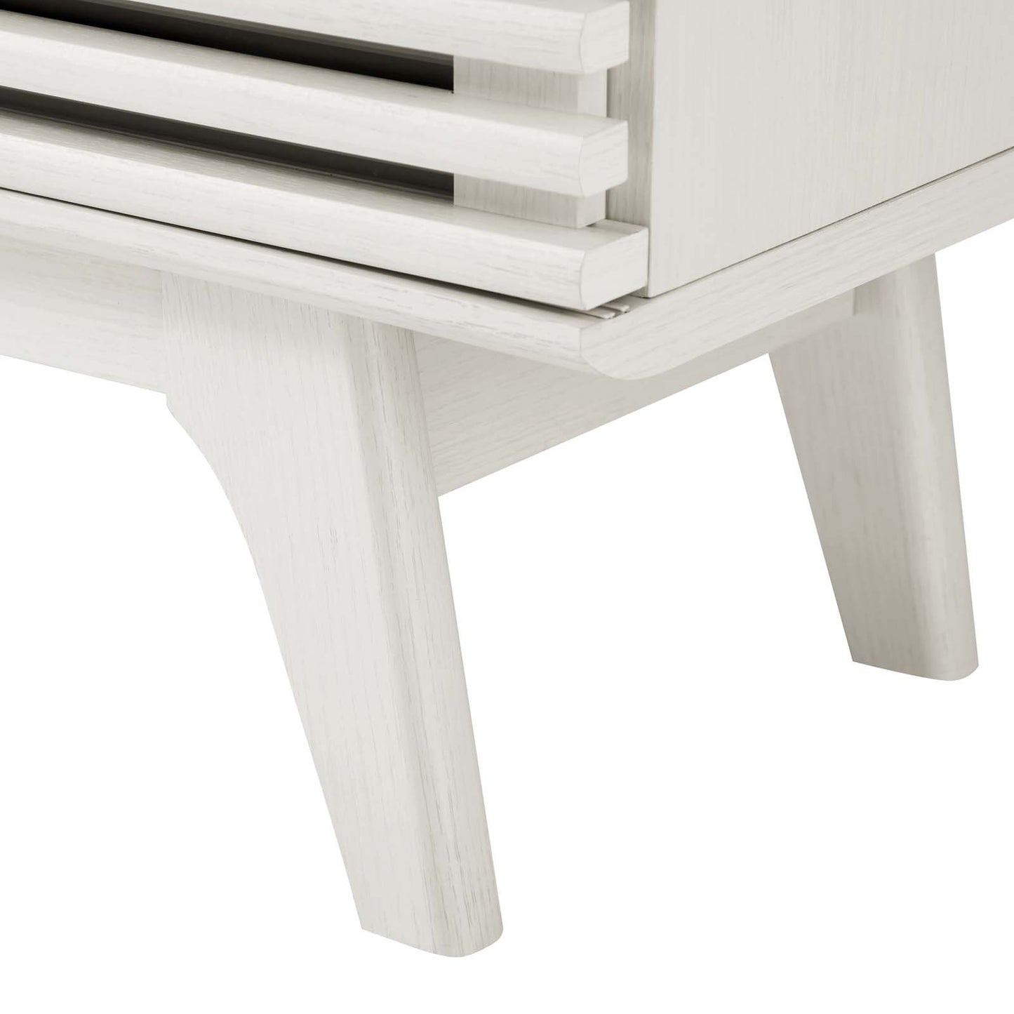 Render 59 TV Stand, Wood, White, 18126