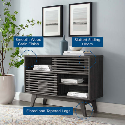 Render Display Stand, Wood, Dark Grey Gray, 18127