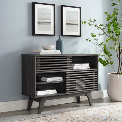 Render Display Stand, Wood, Dark Grey Gray, 18127