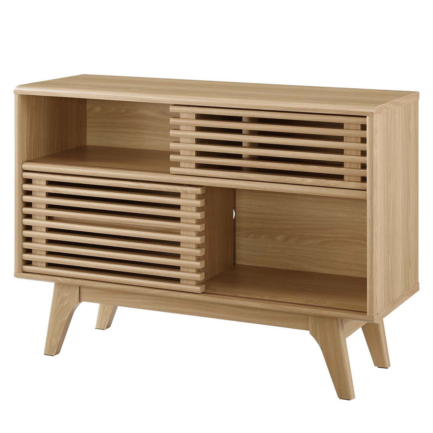 Render Display Stand, Wood, Brown Oak, 18128