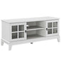 Isle 47 TV Stand, Wood, White 13580