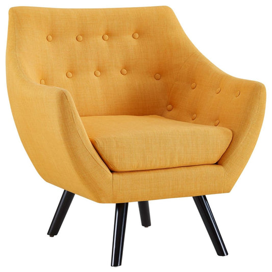Allegory Armchair, Yellow, Fabric 13097