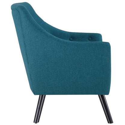 Allegory Armchair, Fabric, Blue 13100