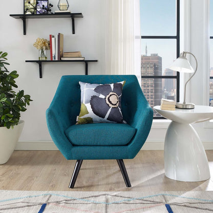 Allegory Armchair, Fabric, Blue 13100