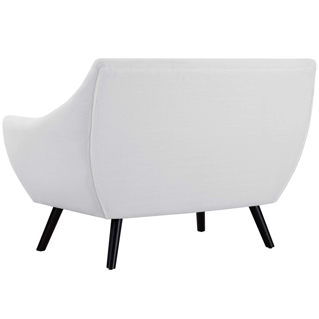 Allegory Loveseat, Fabric, White 13590