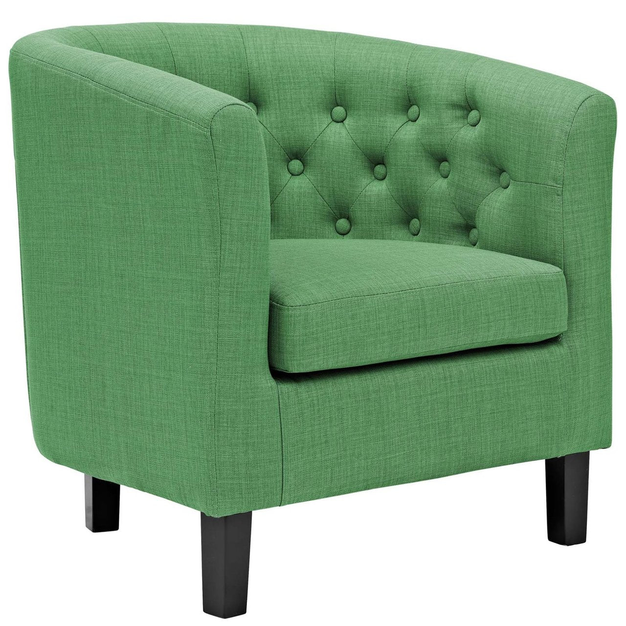 Prospect Upholstered Armchair, Green, Fabric 11519