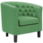 Prospect Upholstered Armchair, Green, Fabric 11519