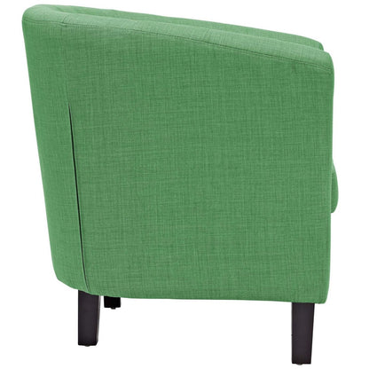 Prospect Upholstered Armchair, Green, Fabric 11519