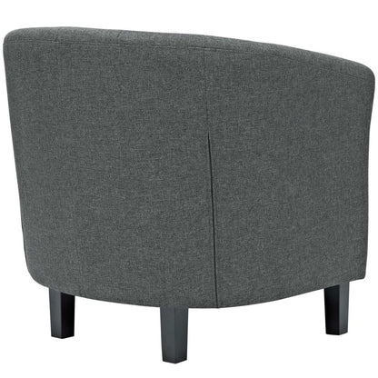 Prospect Upholstered Armchair, Grey, Fabric 11520