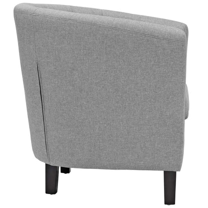 Prospect Upholstered Armchair, Grey, Fabric 11522