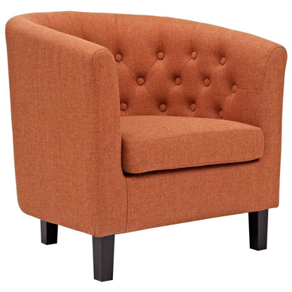 Prospect Upholstered Armchair, Orange, Fabric 11523