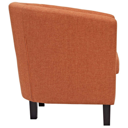 Prospect Upholstered Armchair, Orange, Fabric 11523