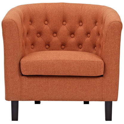 Prospect Upholstered Armchair, Orange, Fabric 11523