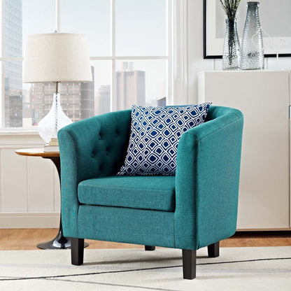 Prospect Upholstered Armchair, Blue, Fabric 11525