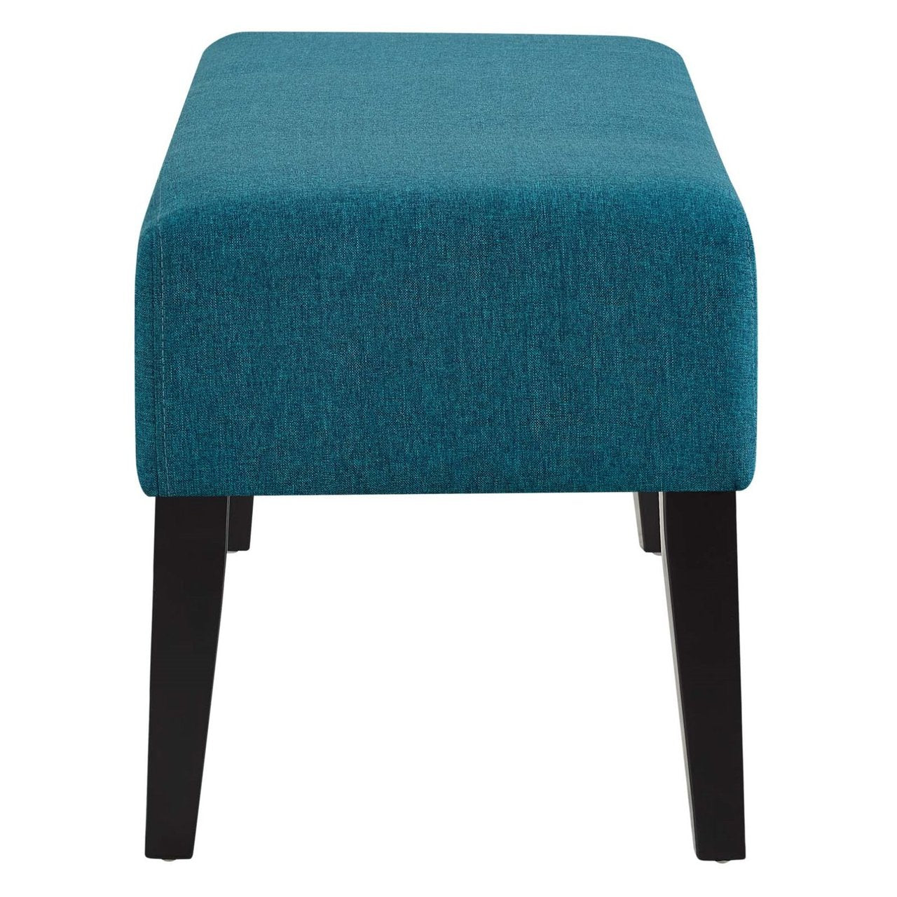 Connect Wood Bench, Fabric, Blue 13087