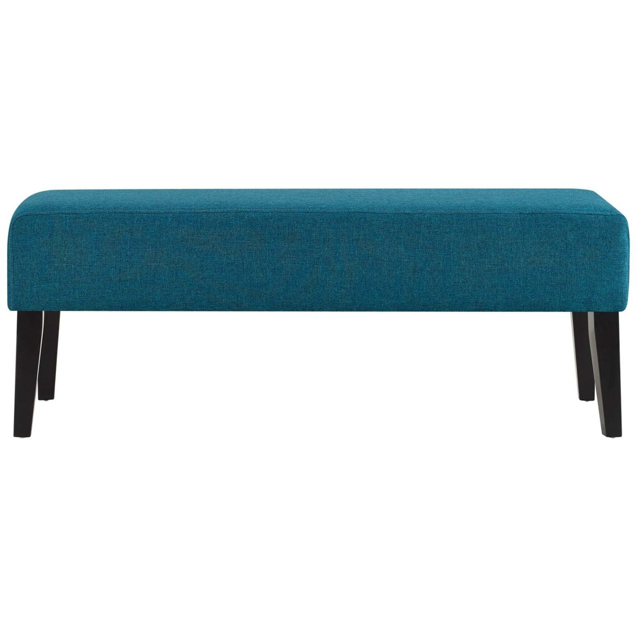 Connect Wood Bench, Fabric, Blue 13087