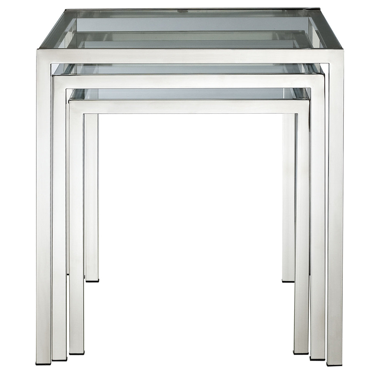 Nimble Nesting Table in Silver