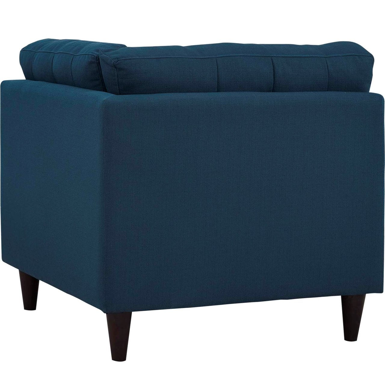 Empress Upholstered Fabric Corner Sofa, Navy, Fabric 11635