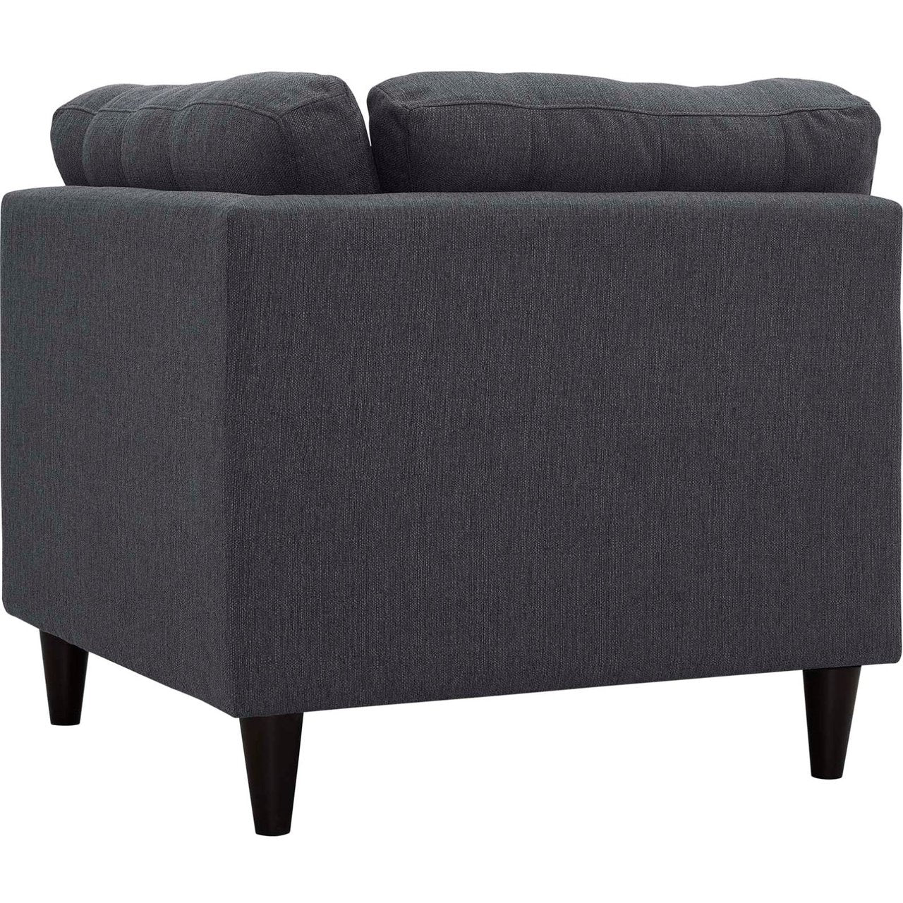 Empress Upholstered Fabric Corner Sofa, Grey, Fabric 11636