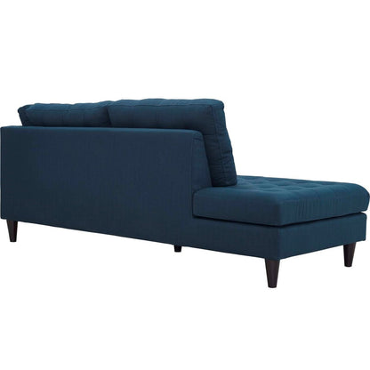 Empress Upholstered Fabric Bumper, Navy, Fabric 13143