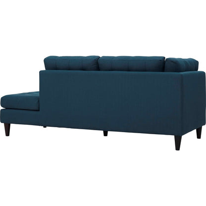 Empress Upholstered Fabric Bumper, Navy, Fabric 13148