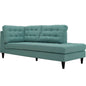 Empress Upholstered Fabric Bumper, Blue, Fabric 13151