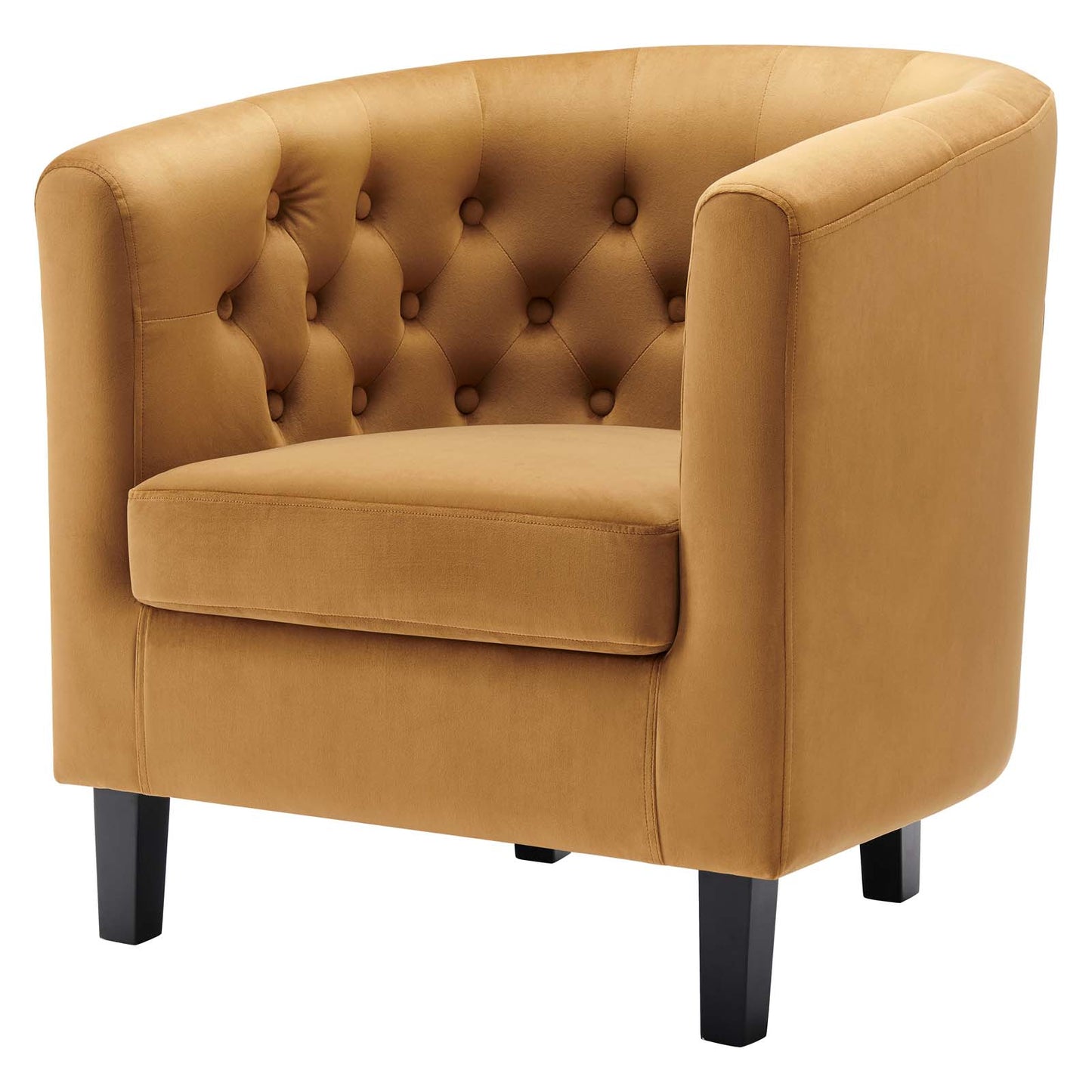 Prospect Performance Velvet Armchair, Velvet, Brown, 18131