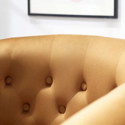 Prospect Performance Velvet Armchair, Velvet, Brown, 18131