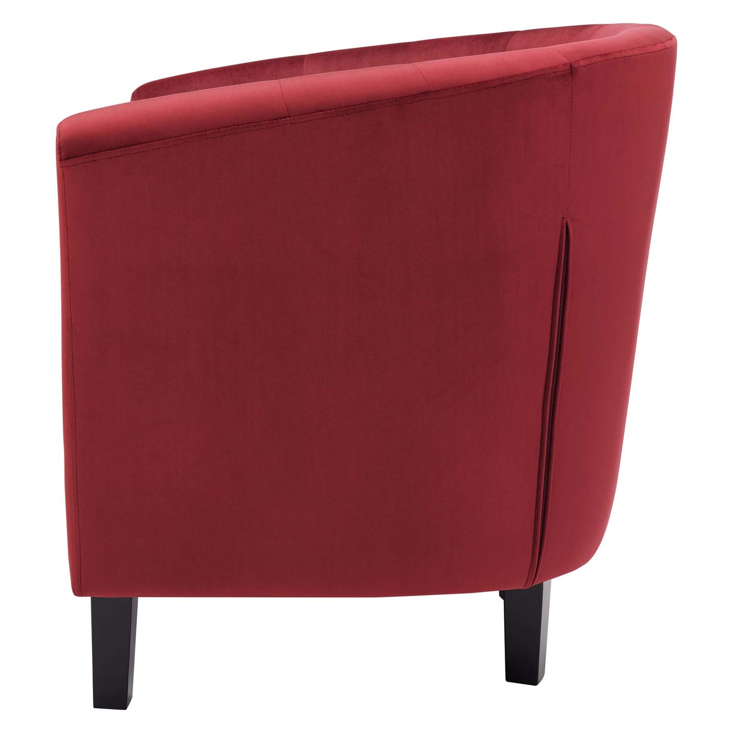 Prospect Performance Velvet Armchair, Velvet, Red, 18134