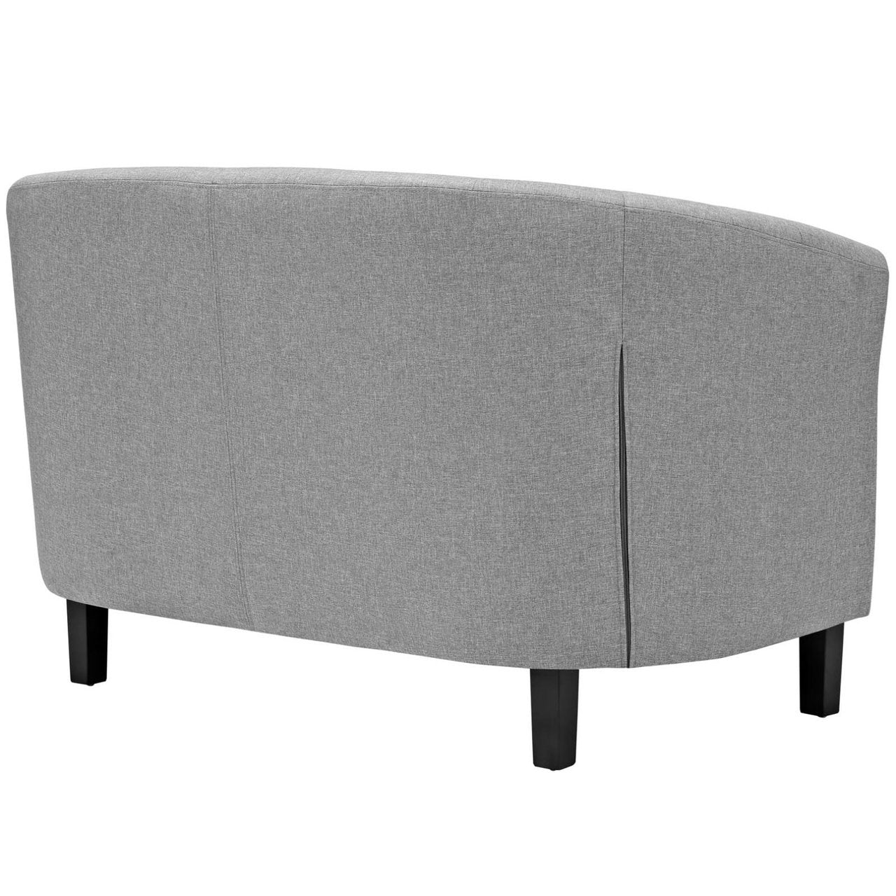 Prospect Upholstered Fabric Loveseat, Grey, Fabric 11654