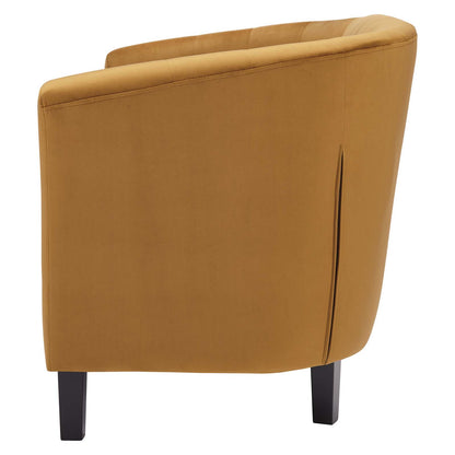 Prospect Performance Velvet Loveseat, Velvet, Brown, 18136
