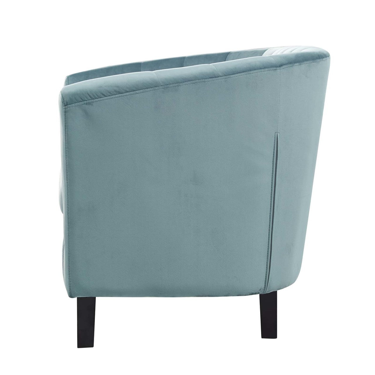 Prospect Velvet Loveseat, Velvet Fabric, Blue 13606