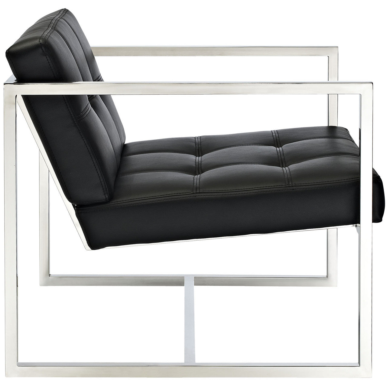 Hover Lounge Chair in Black