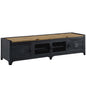 Dungeon TV Stand, Black, Wood 11717