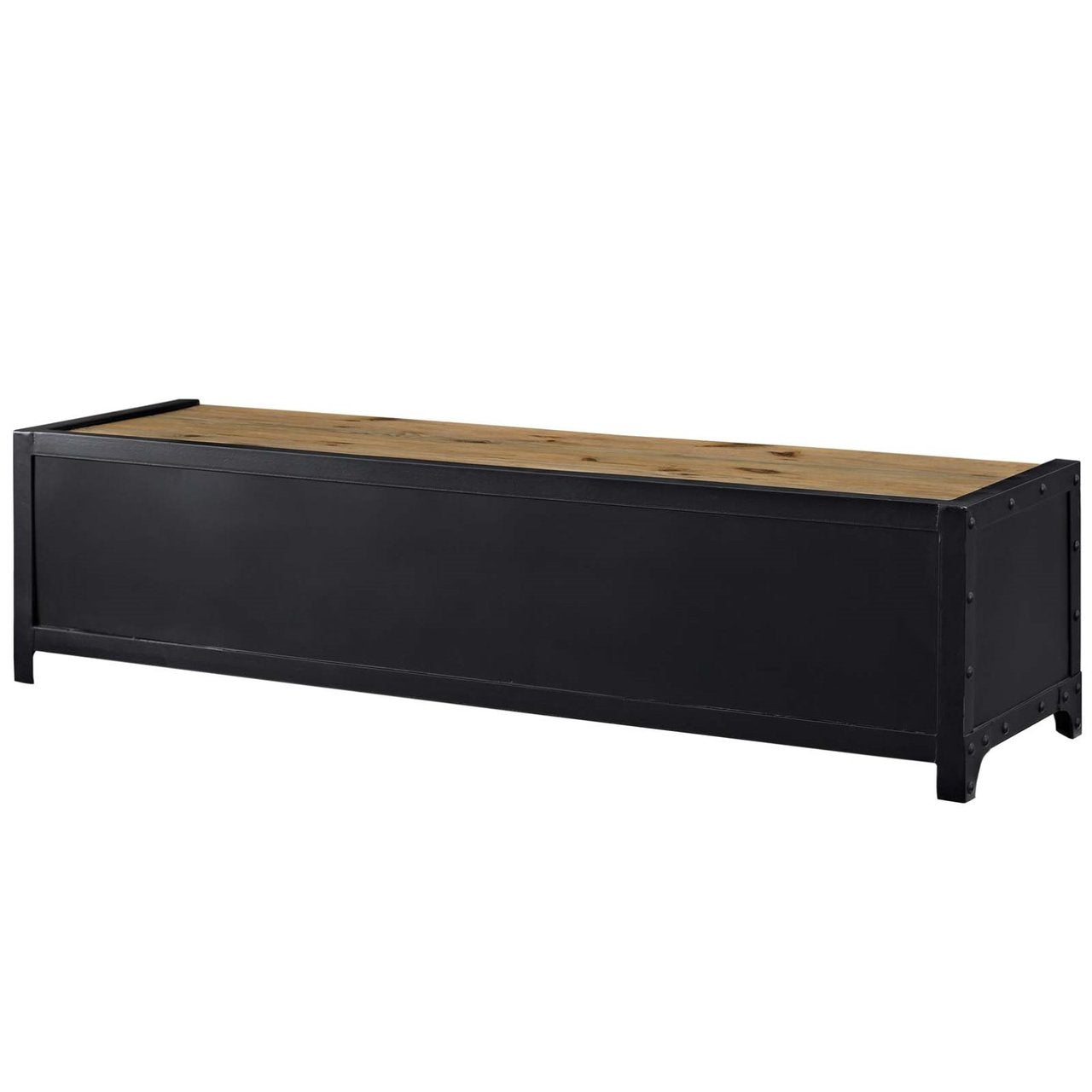 Dungeon TV Stand, Black, Wood 11717