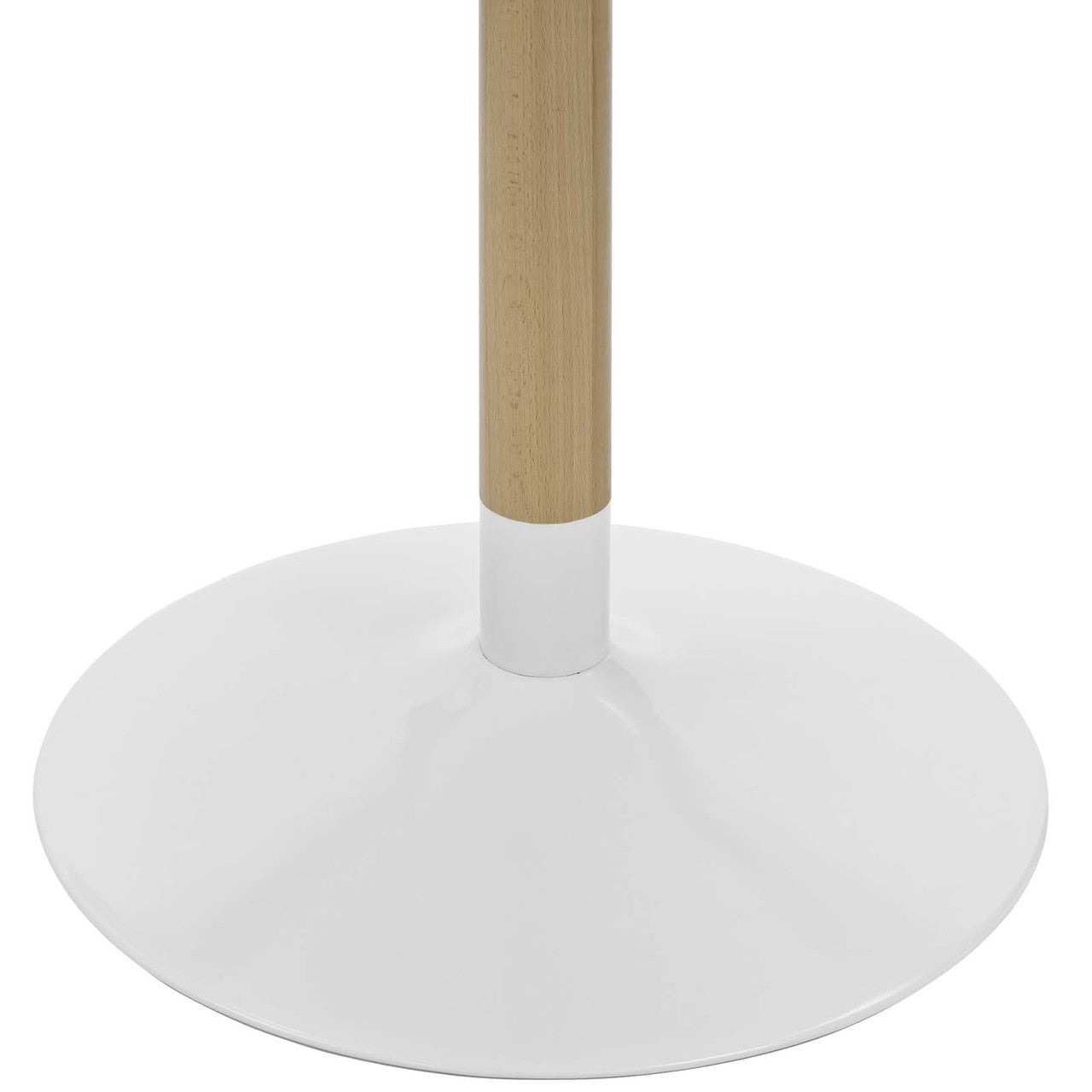 Whirl Round Dining Table, Wood, White 13607