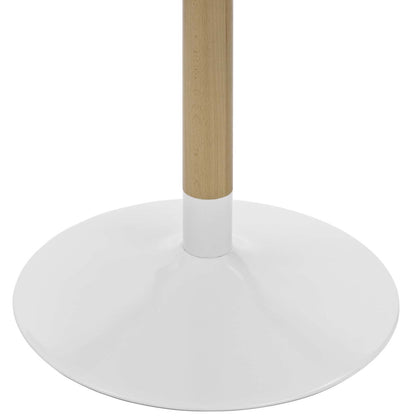 Whirl Round Dining Table, Wood, White 13607