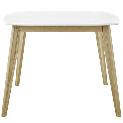 Stratum 40" Dining Table, Wood, White 13610