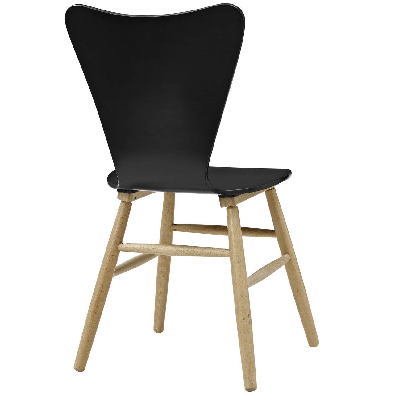 Cascade Wood Dining Chair, Wood, Black 13615