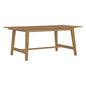 Dorset Outdoor Patio Teak Dining Table, Brown, Wood 13169