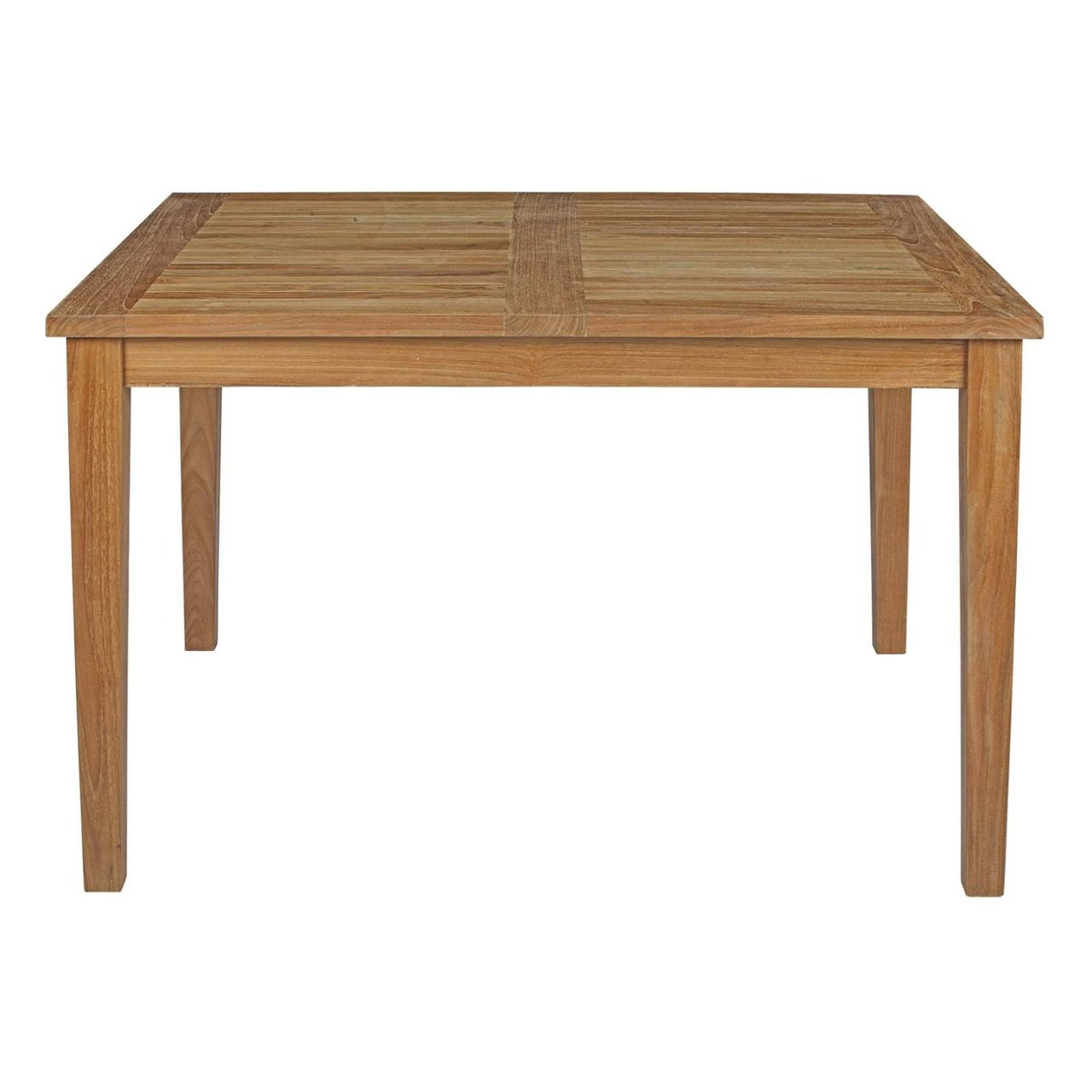Marina Outdoor Patio Teak Dining Table, Brown, Wood 13172