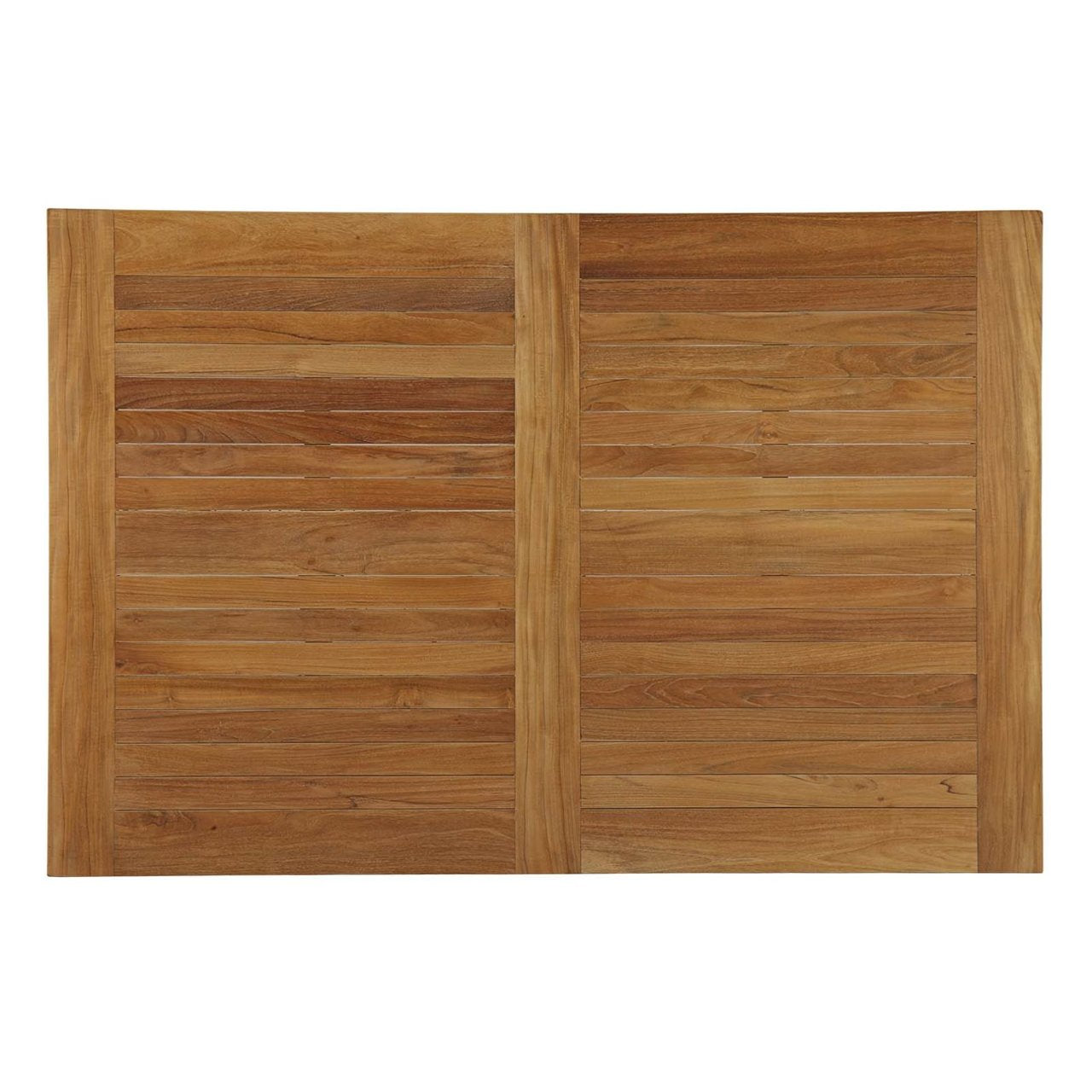 Marina Outdoor Patio Teak Dining Table, Wood, Brown 13173