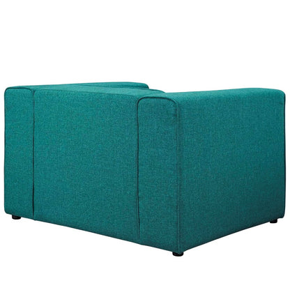 Mingle Upholstered Fabric Armchair, Fabric, Blue 13177